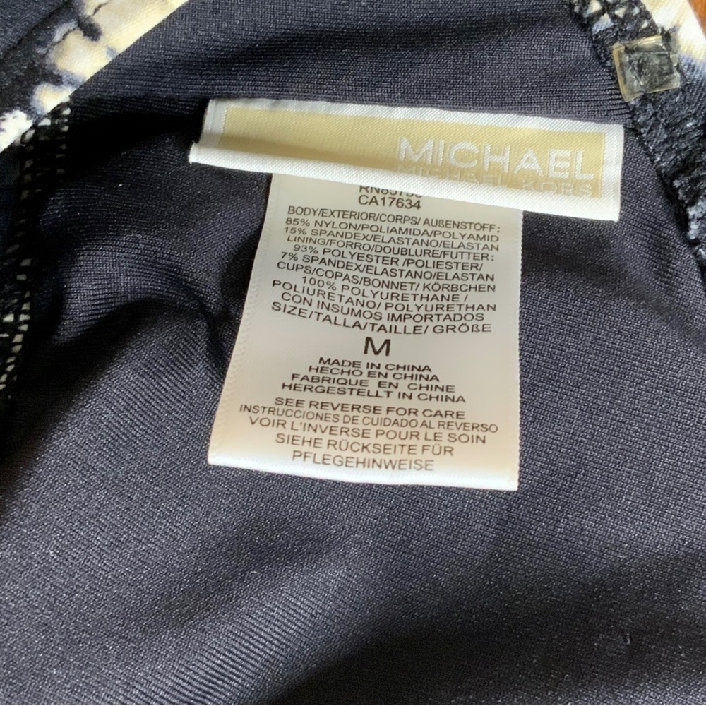 MICHAEL Kors tie dye bralette/swim top/halter bra. Size M - Picture 4 of 4